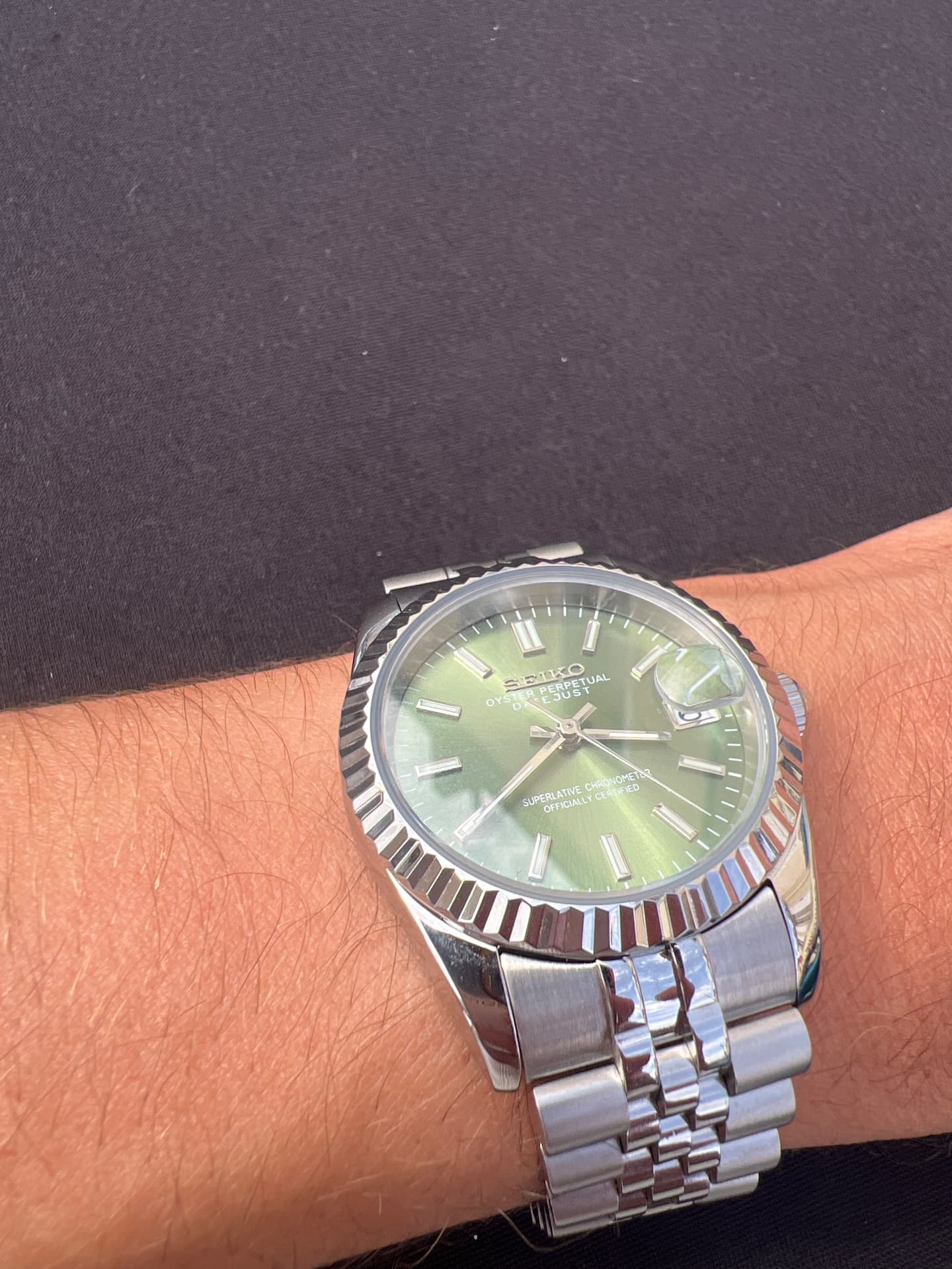 SeikoJust Vert Olive — partagée par Thibaut